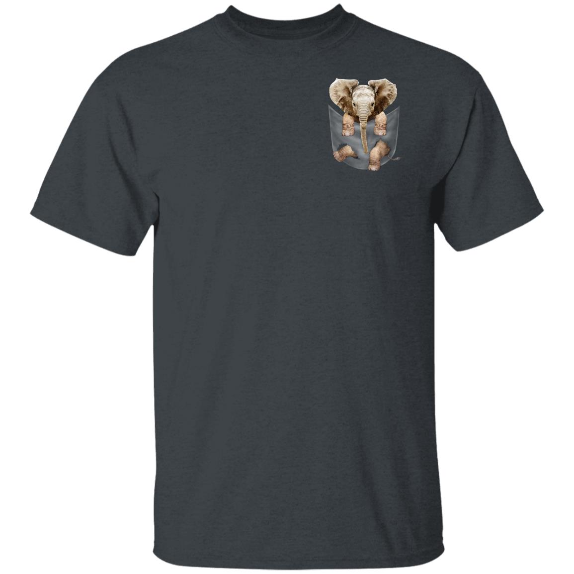 Baby Elephant Inside Pocket Shirt, Hoodie, Tank