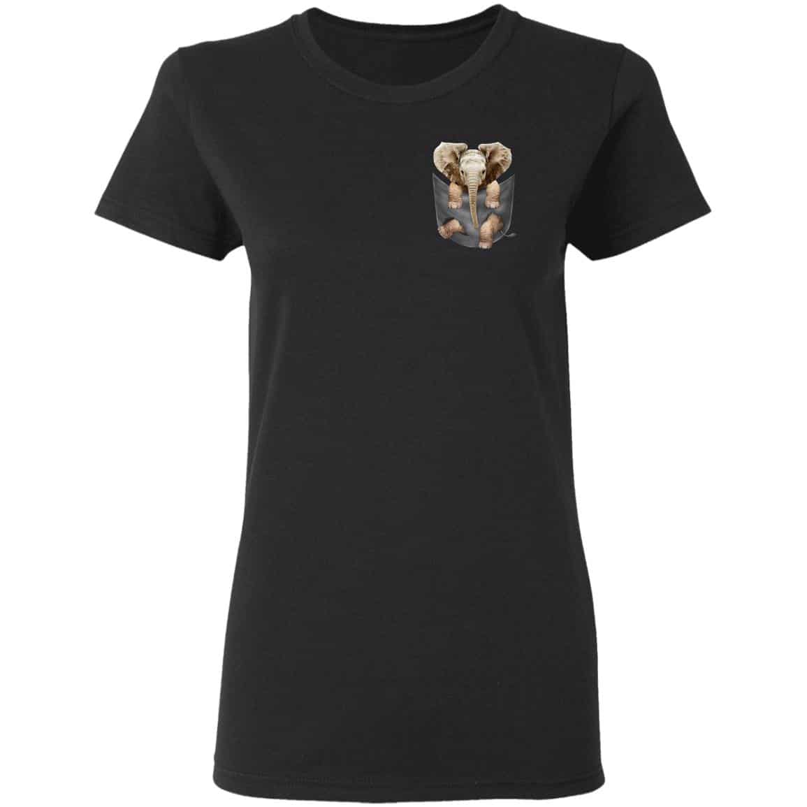 Baby Elephant Inside Pocket Shirt, Hoodie, Tank
