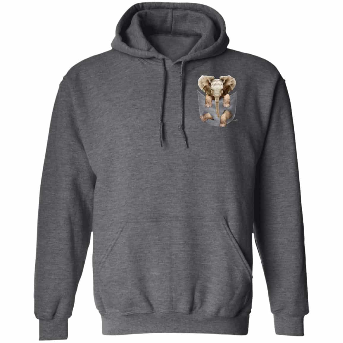 Baby Elephant Inside Pocket Shirt, Hoodie, Tank