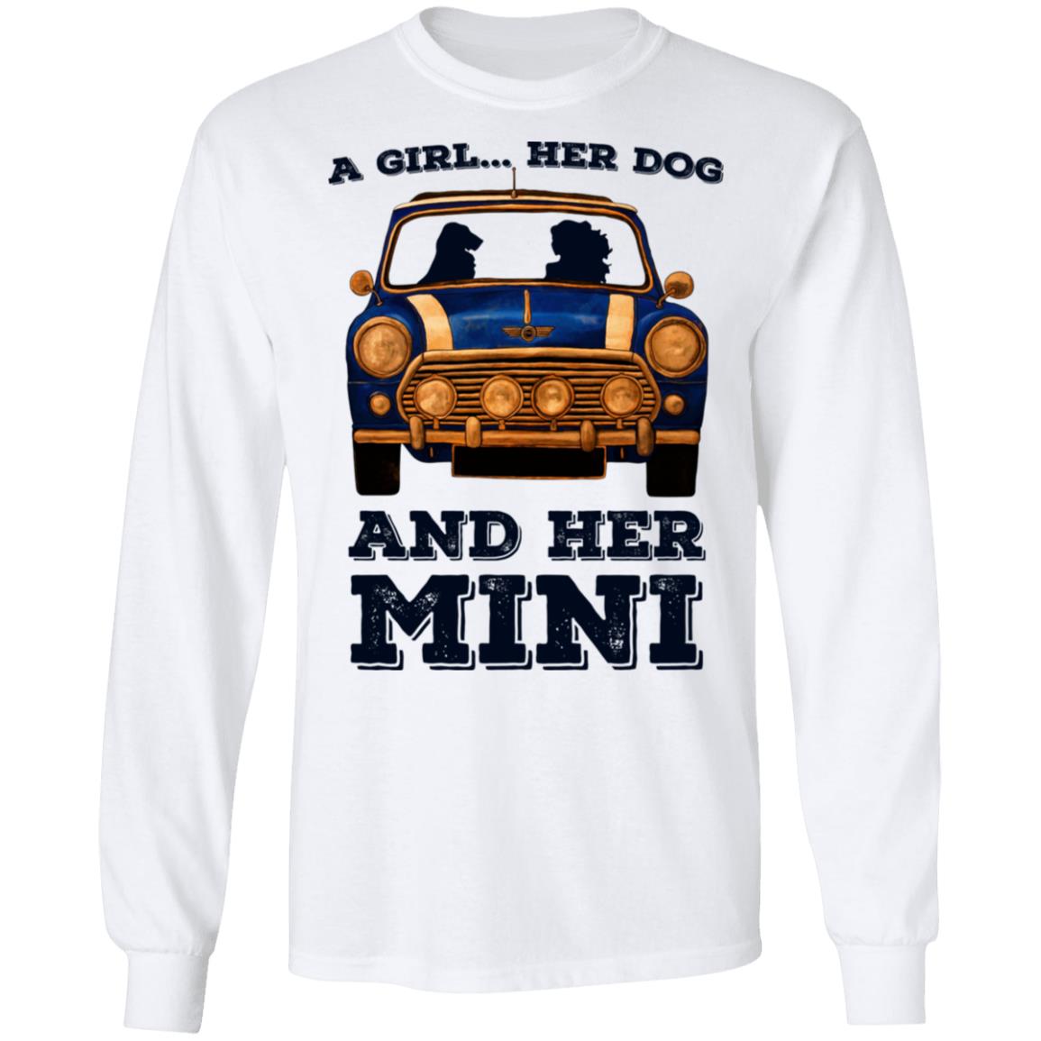 A Girl Her Dog And Her Mini Shirt, Hoodie, Tank