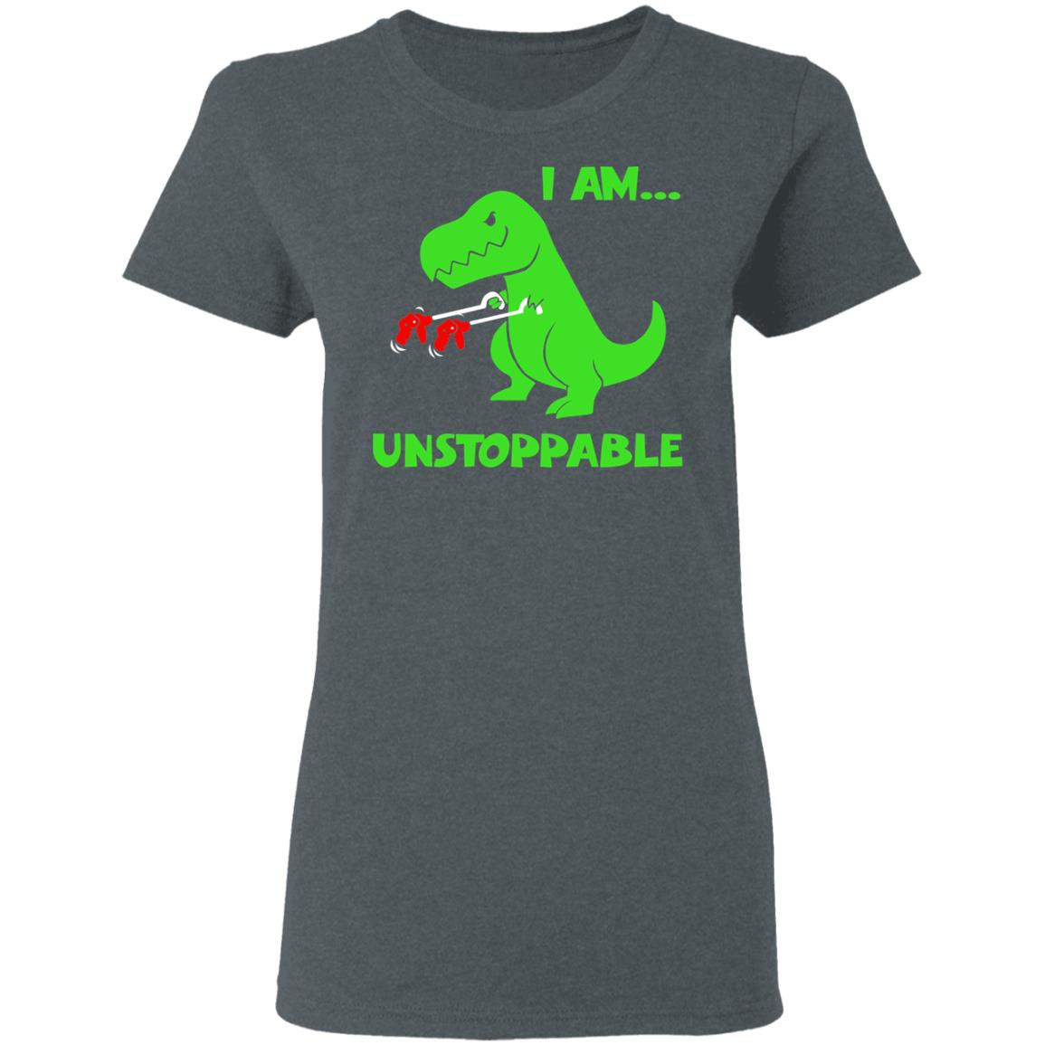 T-rex Dinosaur I Am Unstoppable T-shirt Xmas Shirt, Hoodie, Tank
