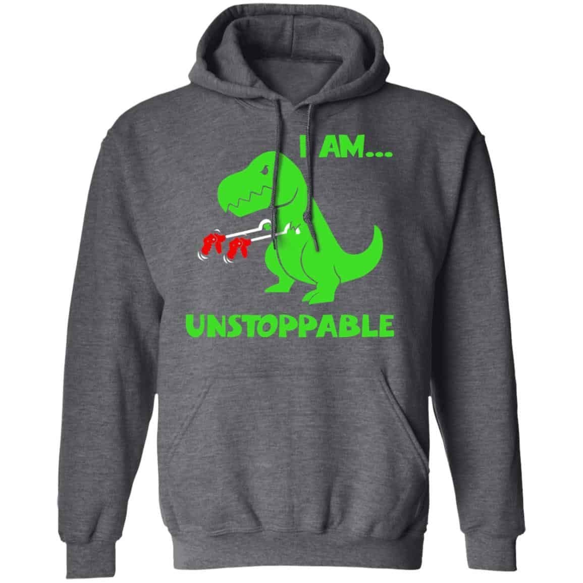 T-rex Dinosaur I Am Unstoppable T-shirt Xmas Shirt, Hoodie, Tank