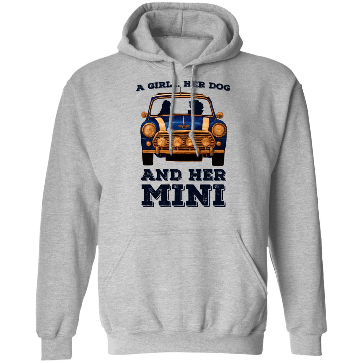 A Girl Her Dog And Her Mini Shirt, Hoodie, Tank