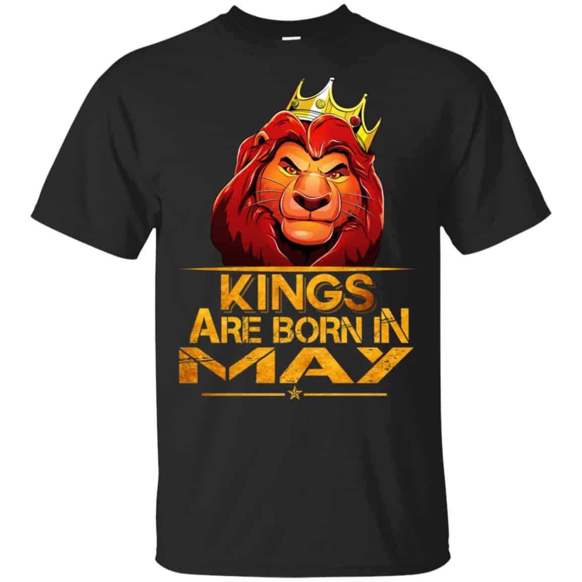 Lion King Are Born In May Shirt, Hoodie, Tank