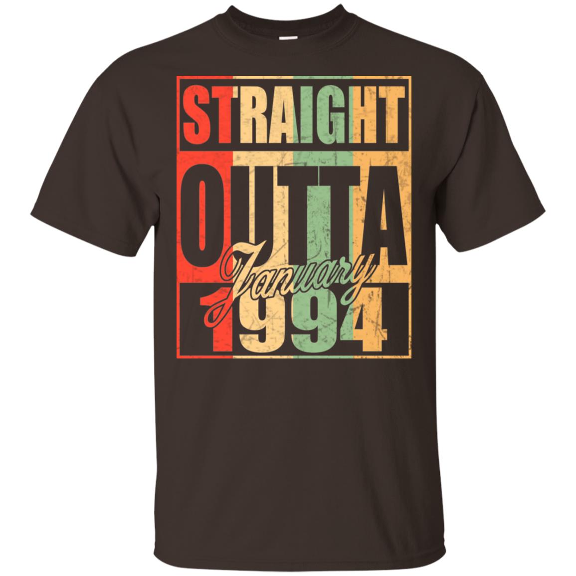 Vintage Straight Outta January 1994 Birthday T-Shirts, Hoodie, Tank