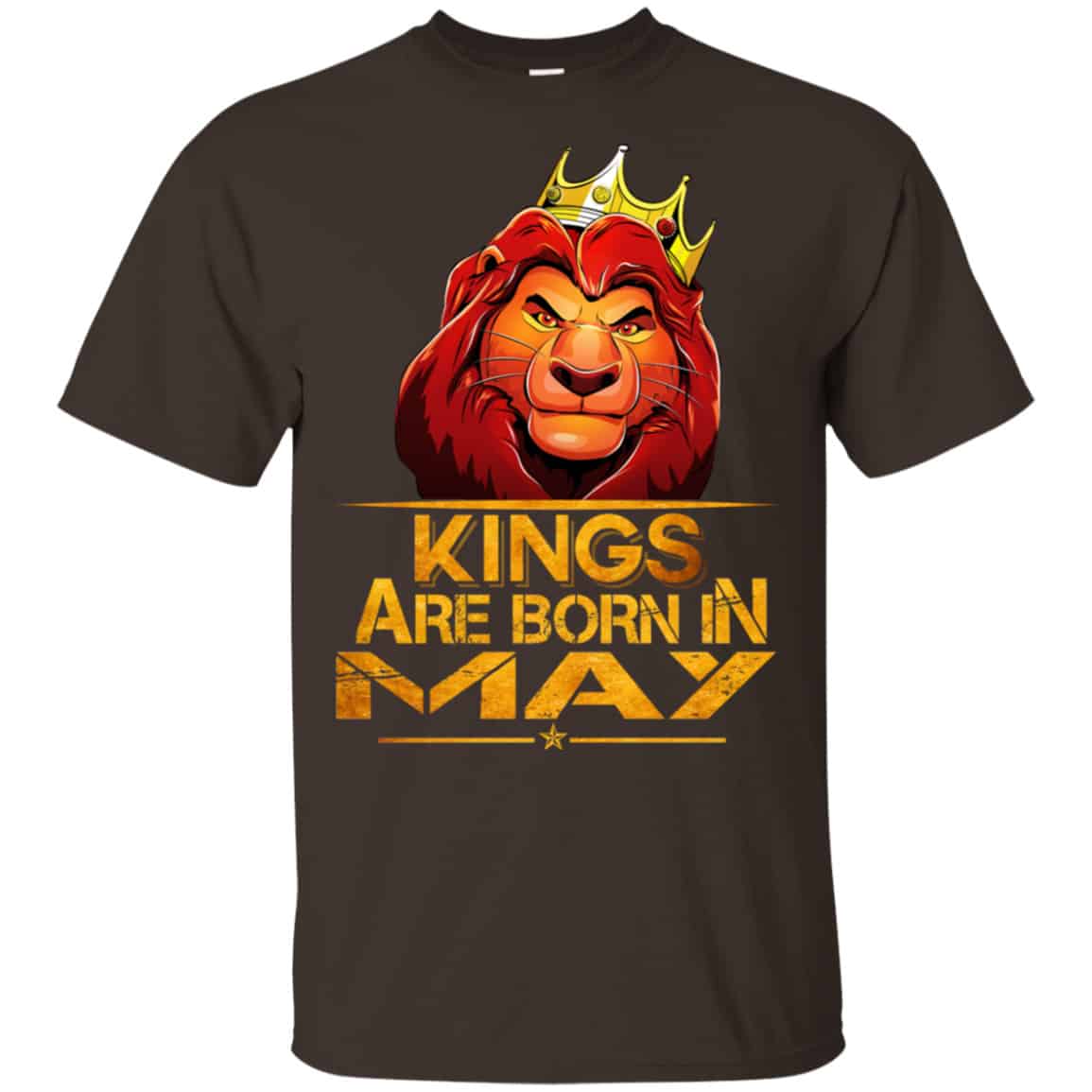 Lion King Are Born In May Shirt, Hoodie, Tank