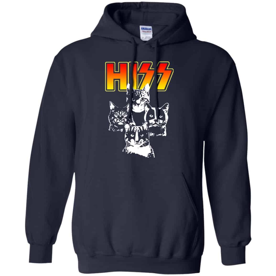 Hiss Kiss Cats Kittens Rocks T-Shirts, Hoodie, Sweater