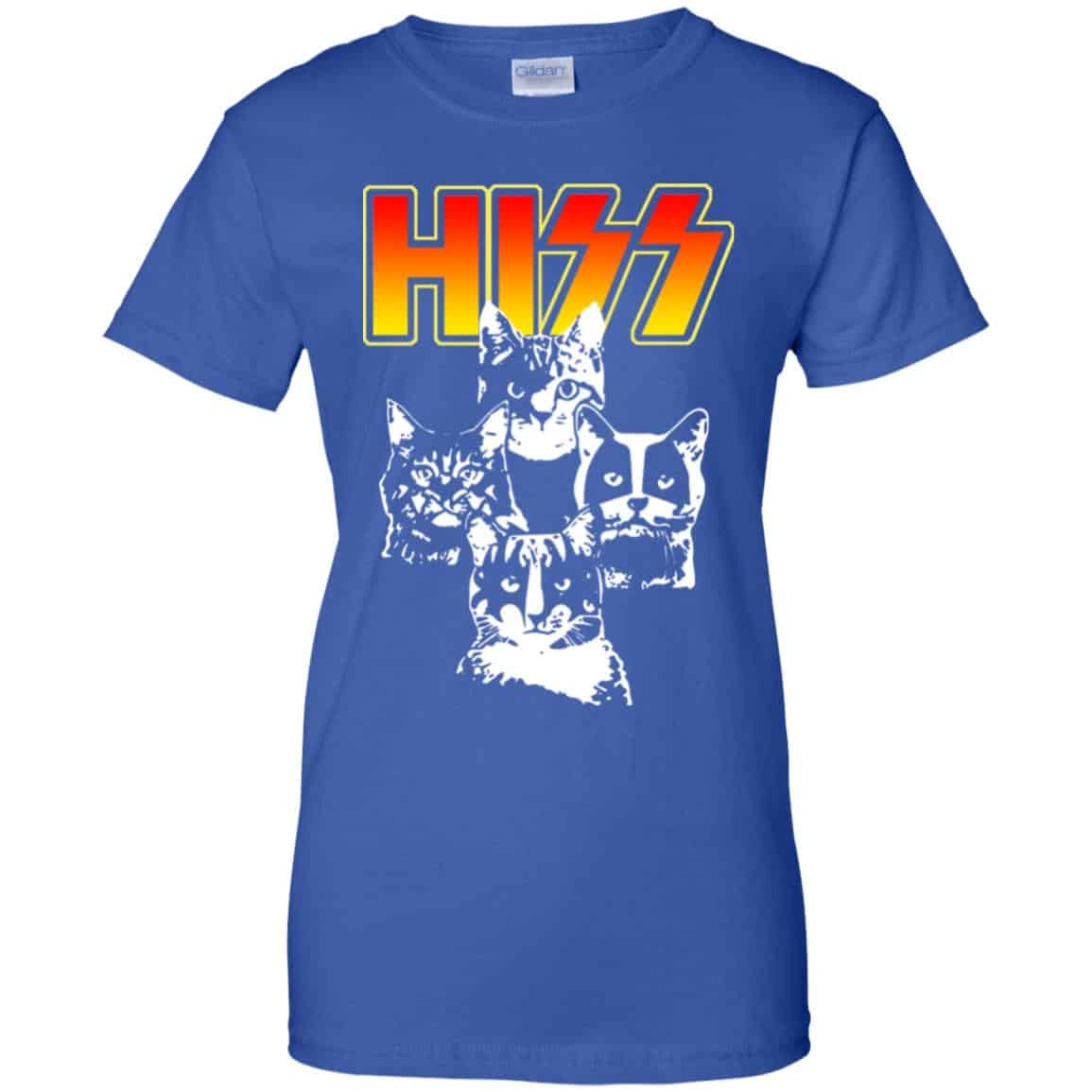 Hiss Kiss Cats Kittens Rocks T-Shirts, Hoodie, Sweater
