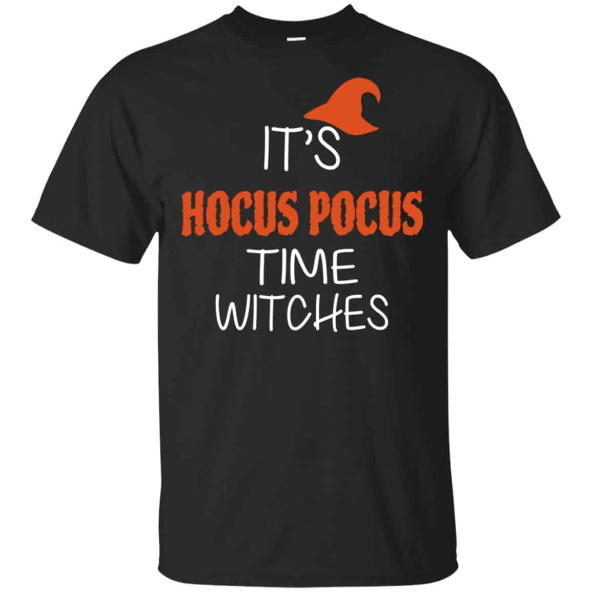 It’s Hocus Pocus Time Witches Hocus Pocus Shirt, Hoodie, Tank