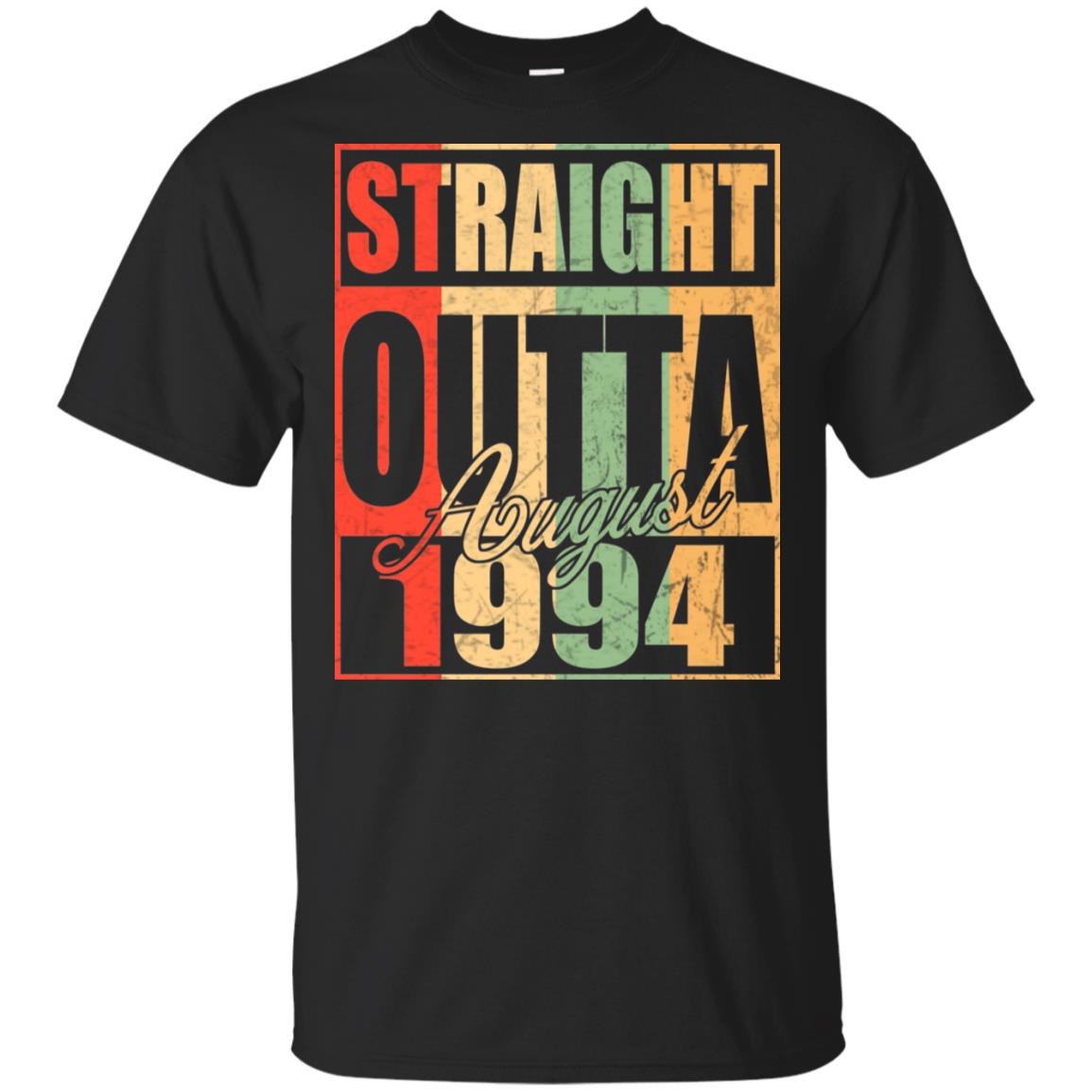 Vintage Straight Outta August 1994 Birthday T-Shirts, Hoodie, Tank