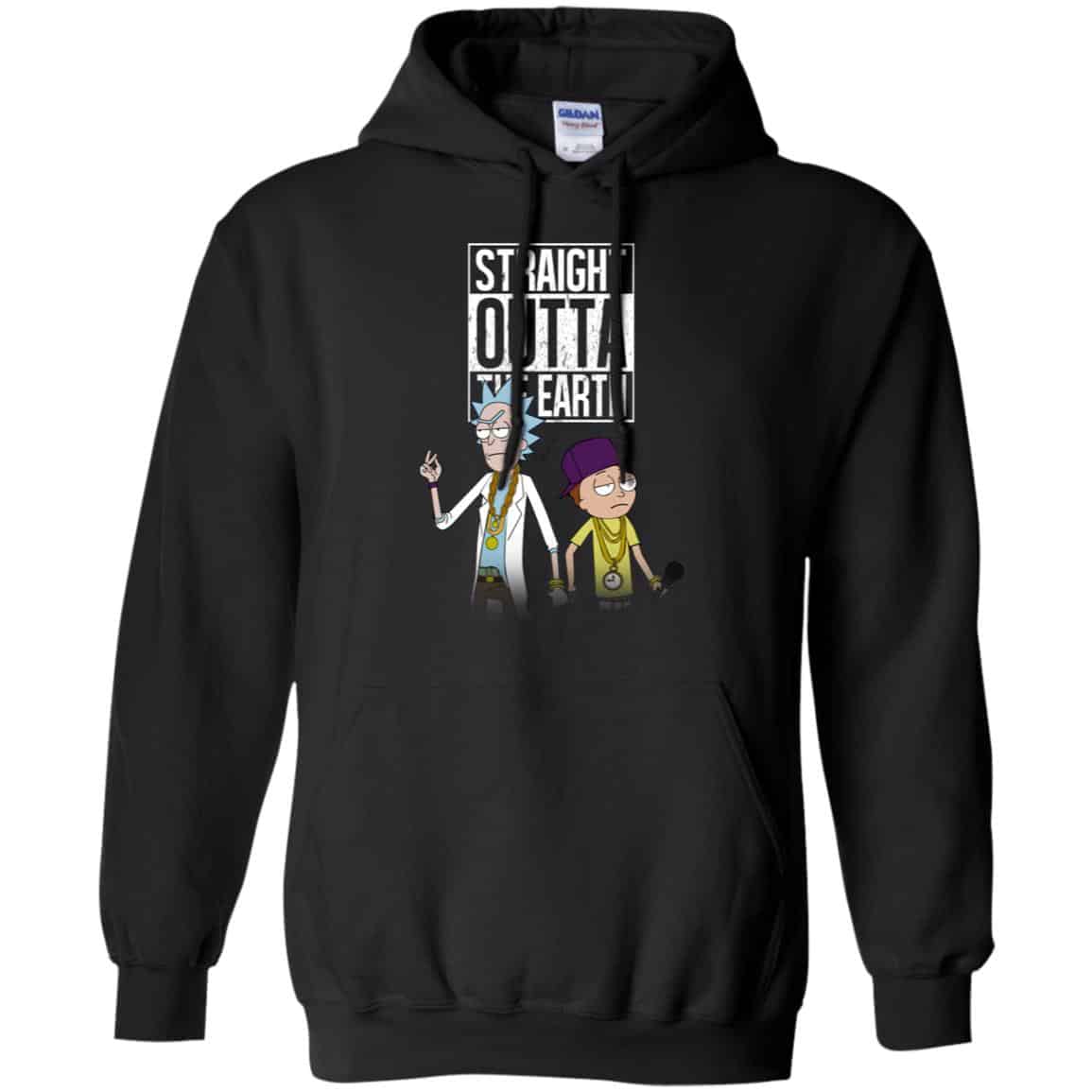 Rick And Morty: Straight Outta The Earth Shirt, Hoodie, Tank