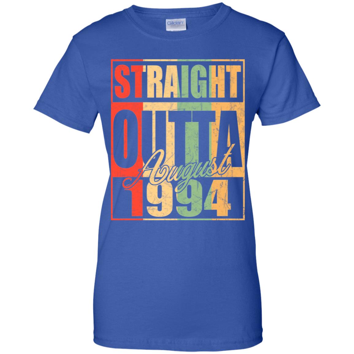 Vintage Straight Outta August 1994 Birthday T-Shirts, Hoodie, Tank