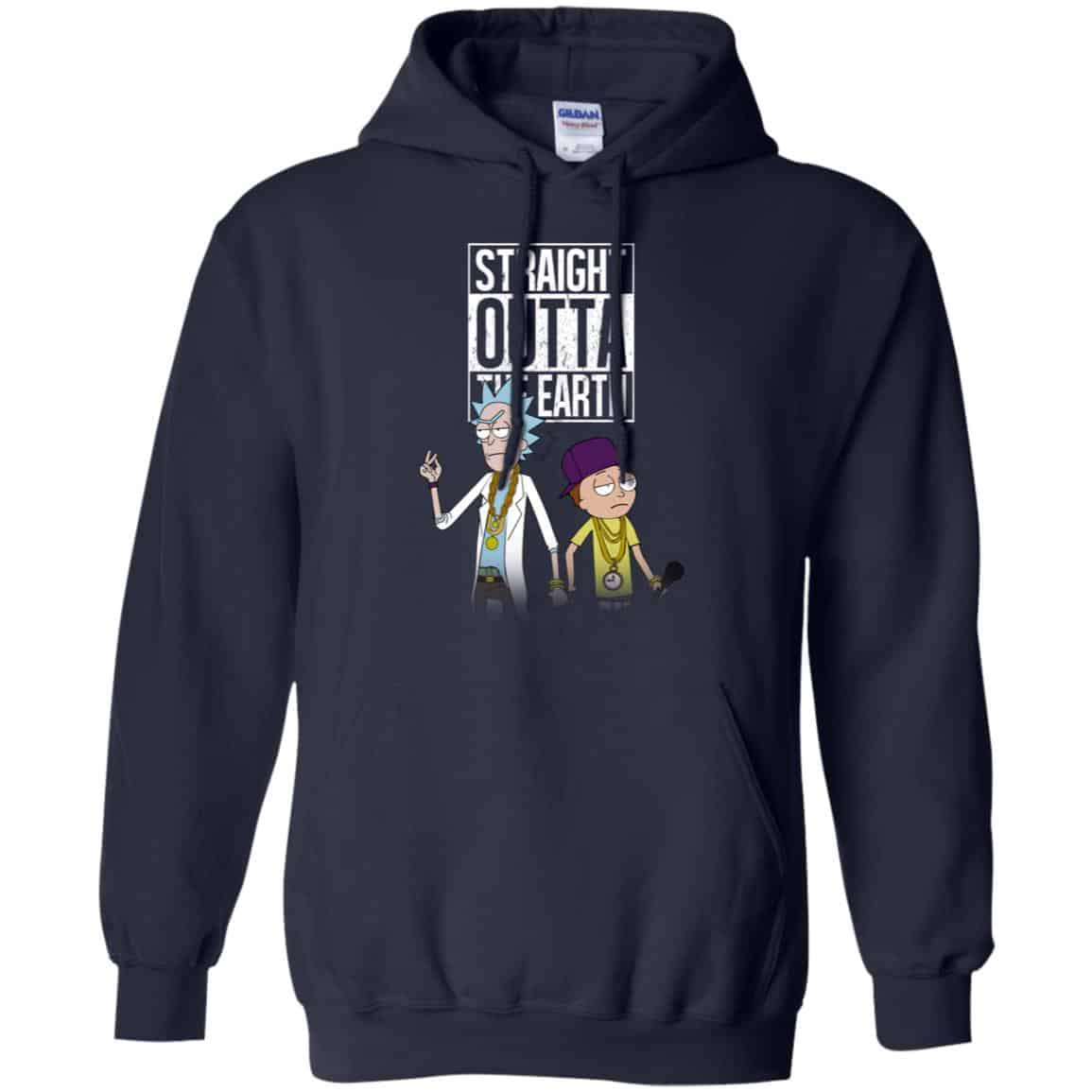 Rick And Morty: Straight Outta The Earth Shirt, Hoodie, Tank