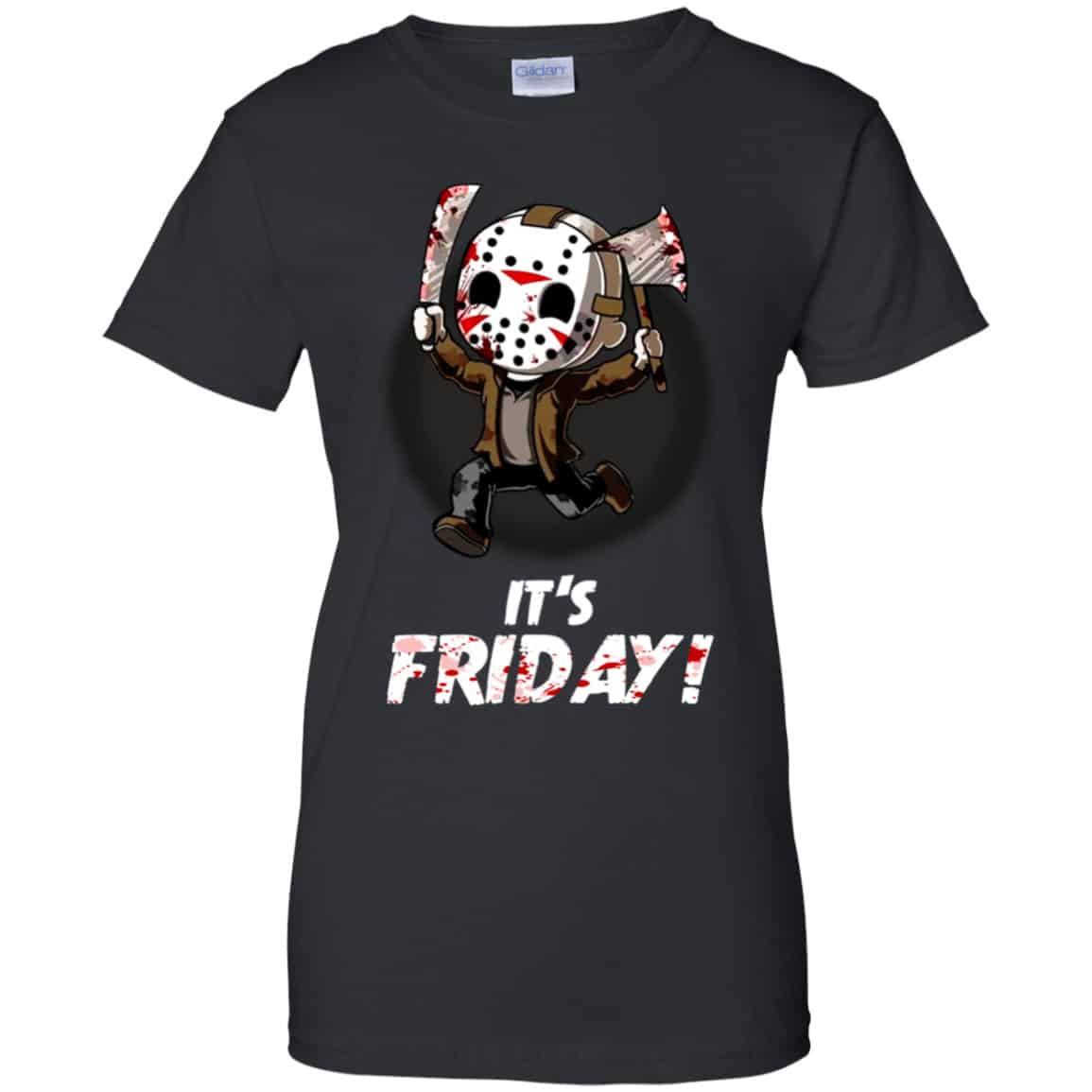 It’s Friday Funny Halloween Horror Graphic Shirt, Hoodie, Tank