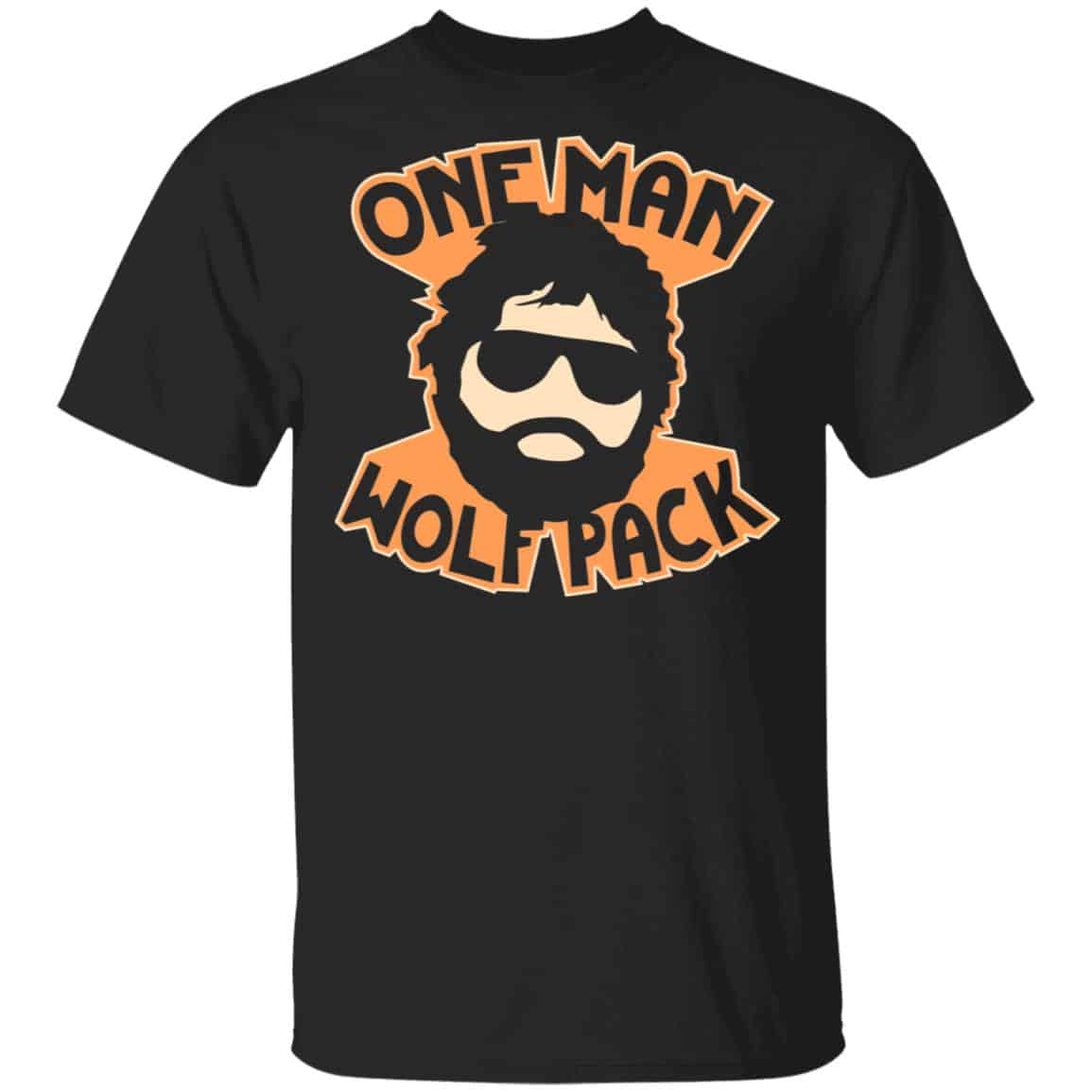 One Man Wolf Pack Shirt, Hoodie, Tank