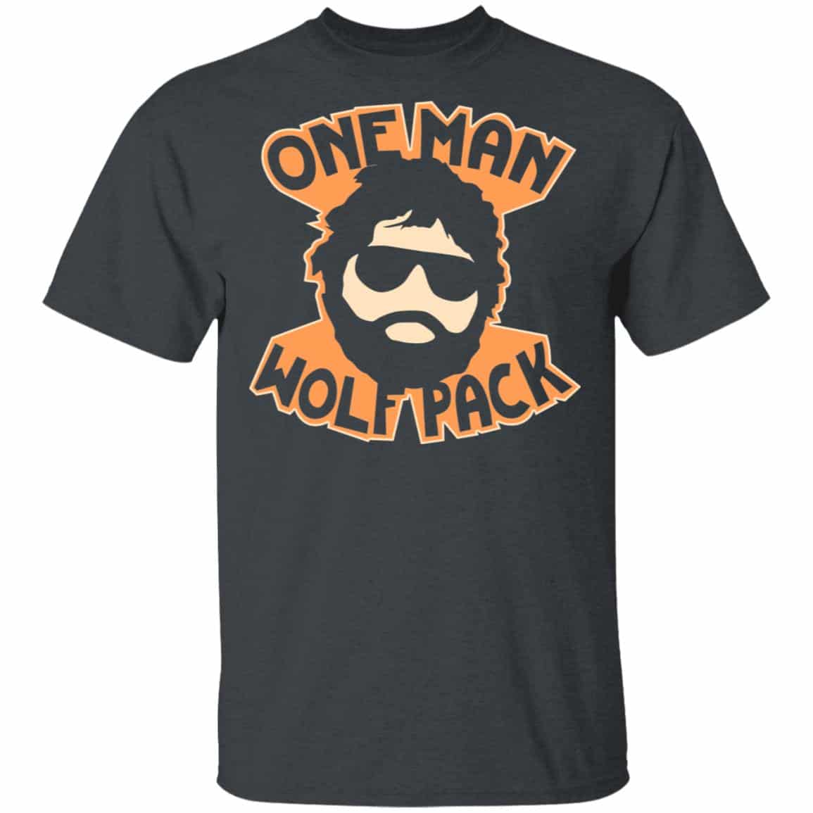One Man Wolf Pack Shirt, Hoodie, Tank