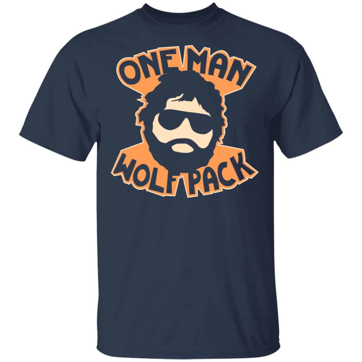 One Man Wolf Pack Shirt, Hoodie, Tank