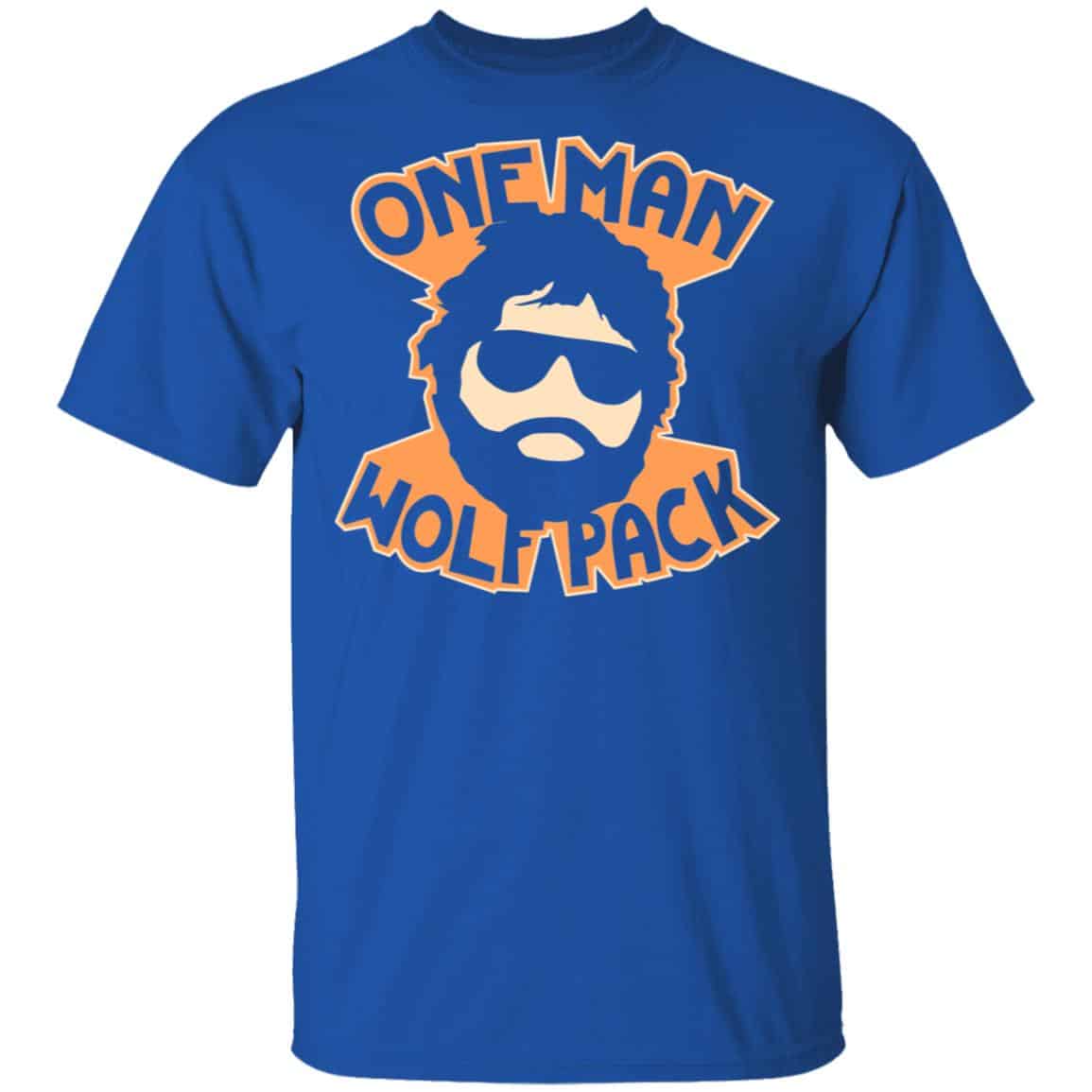 One Man Wolf Pack Shirt, Hoodie, Tank