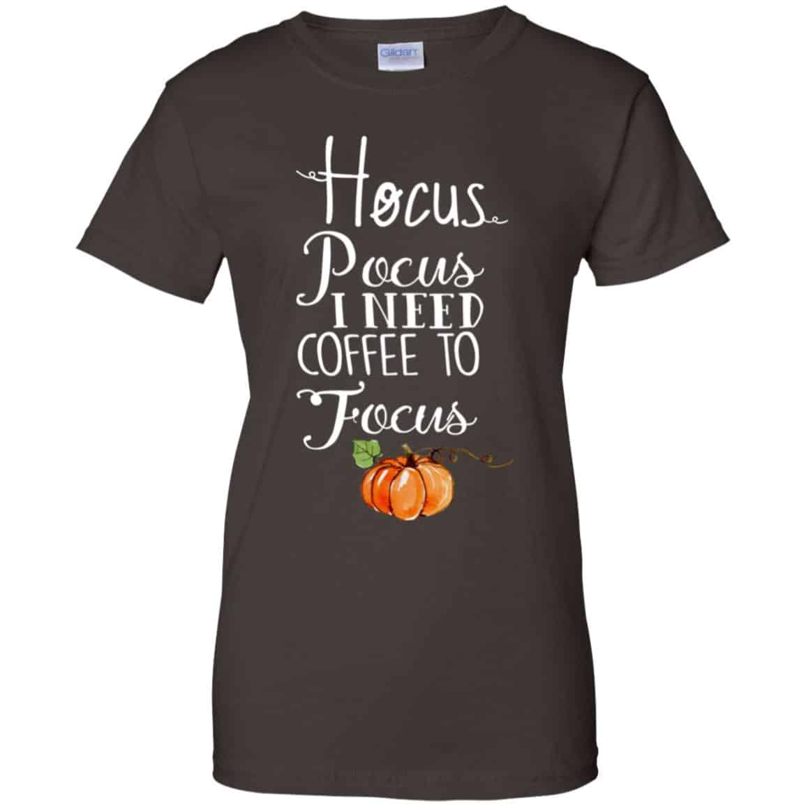Hocus Pocus I Need Coffee To Focus Halloween Shirt, Hoodie, Tank