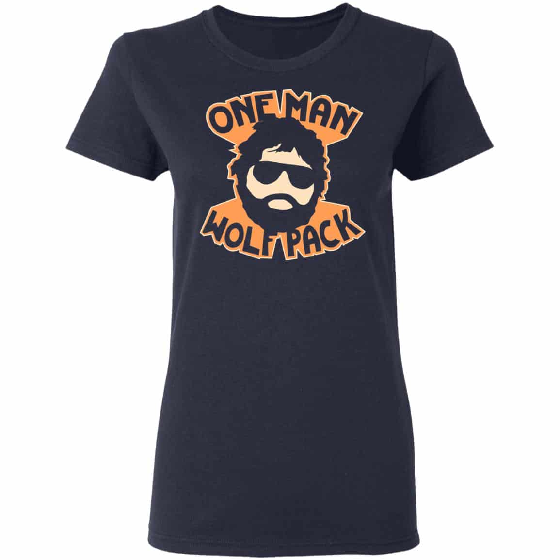 One Man Wolf Pack Shirt, Hoodie, Tank