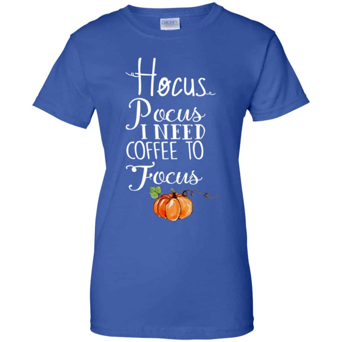 Hocus Pocus I Need Coffee To Focus Halloween Shirt, Hoodie, Tank