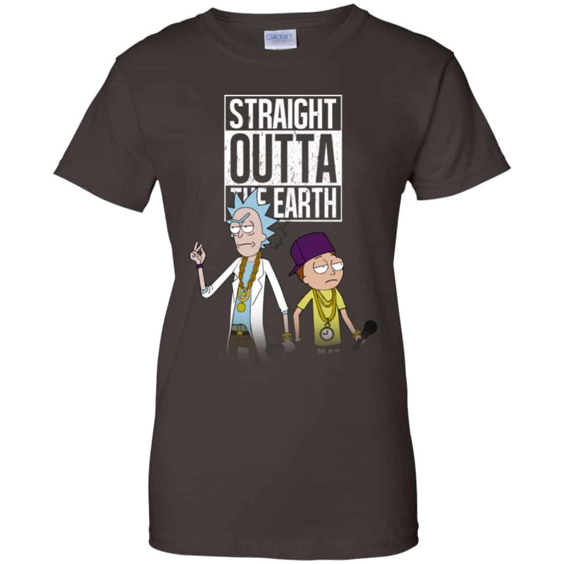 Rick And Morty: Straight Outta The Earth Shirt, Hoodie, Tank