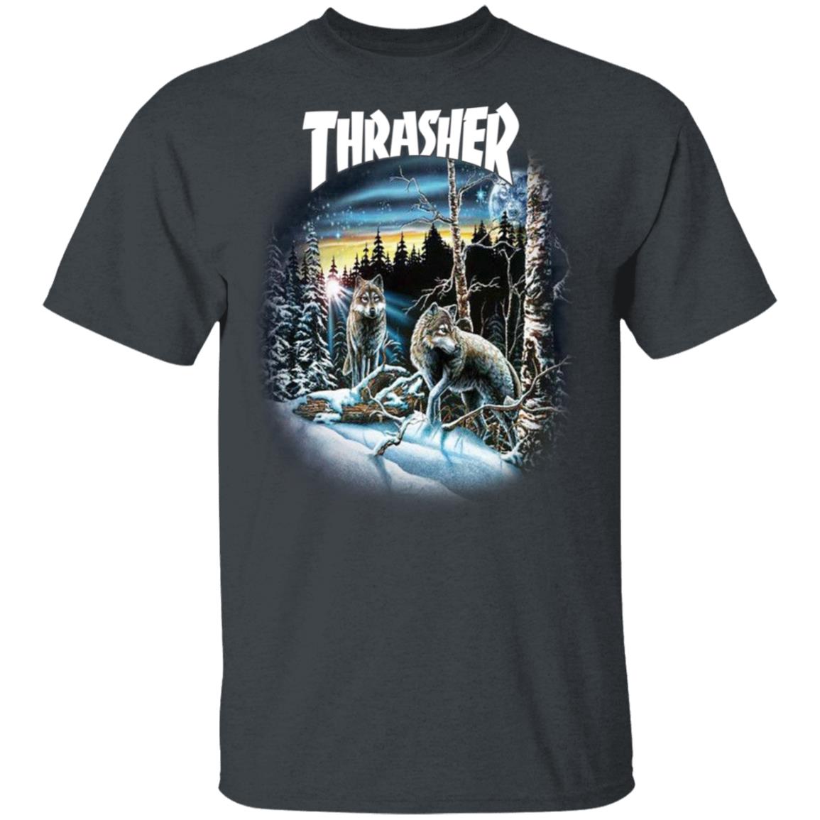 Thrasher 13 Wolves Shirt, Hoodie, Tank