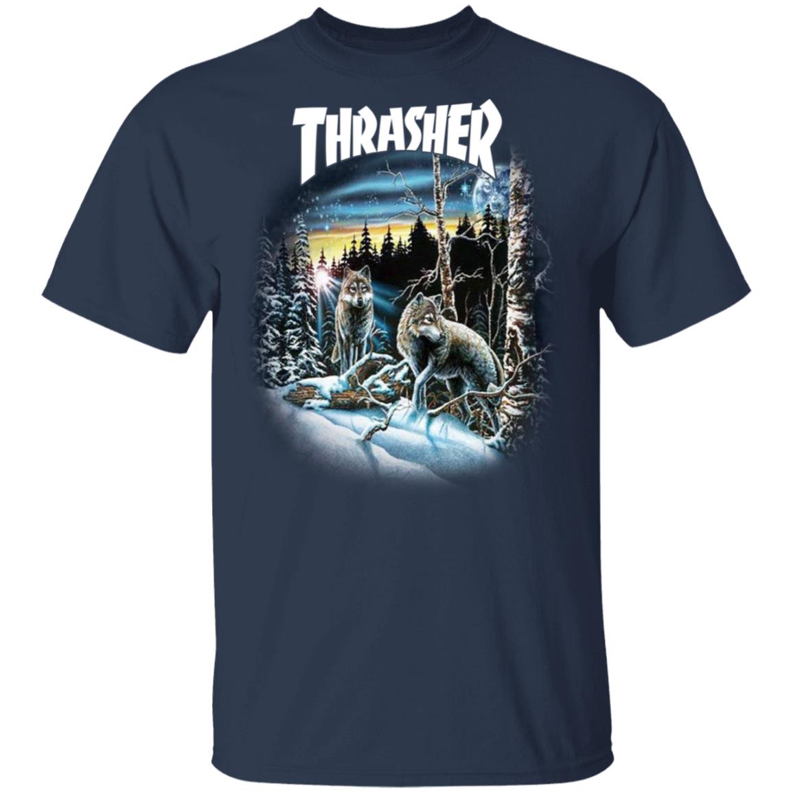 Thrasher 13 Wolves Shirt, Hoodie, Tank