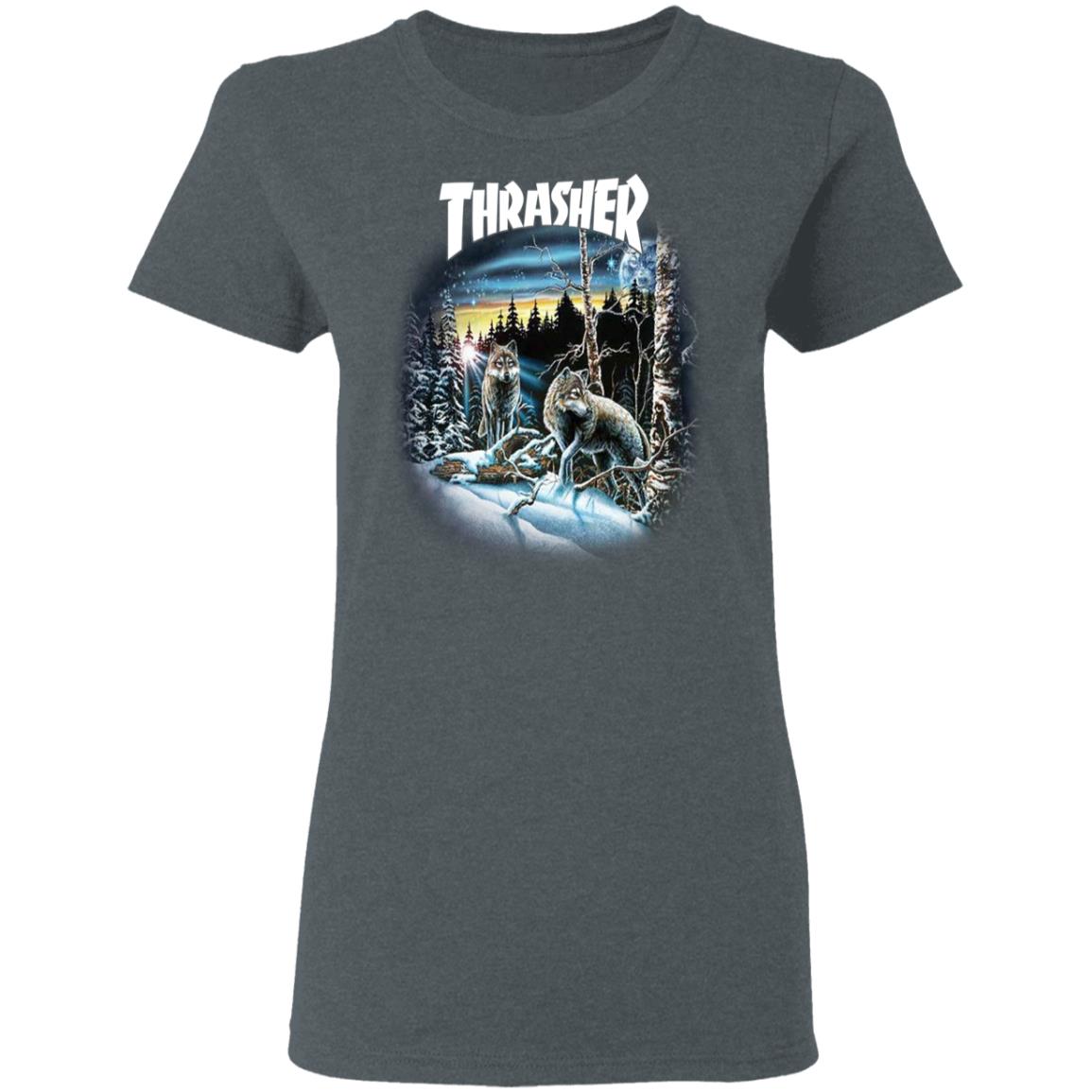 Thrasher 13 Wolves Shirt, Hoodie, Tank