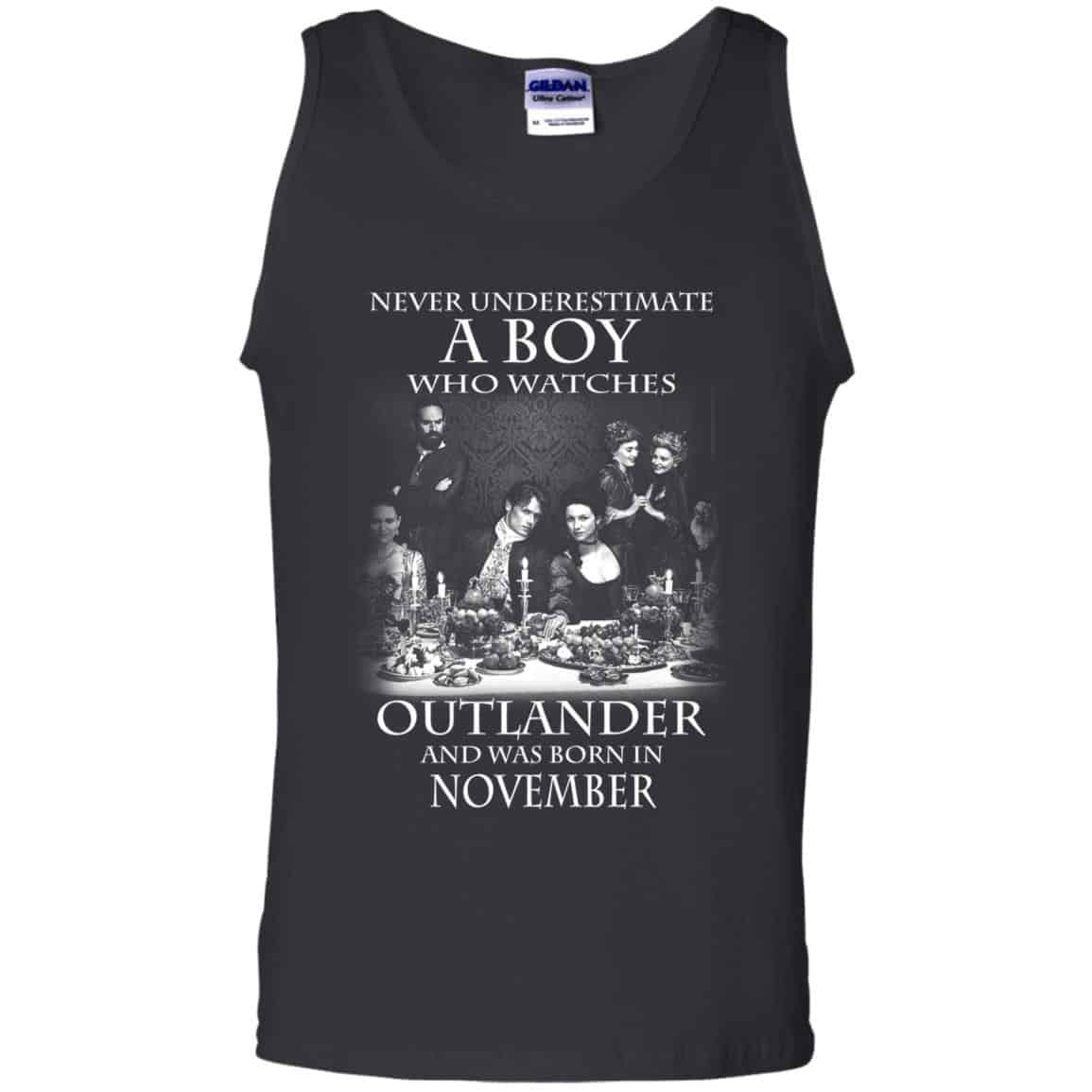 A Boy Who Watches Outlander And Was Born In November T-Shirts, Hoodie, Tank