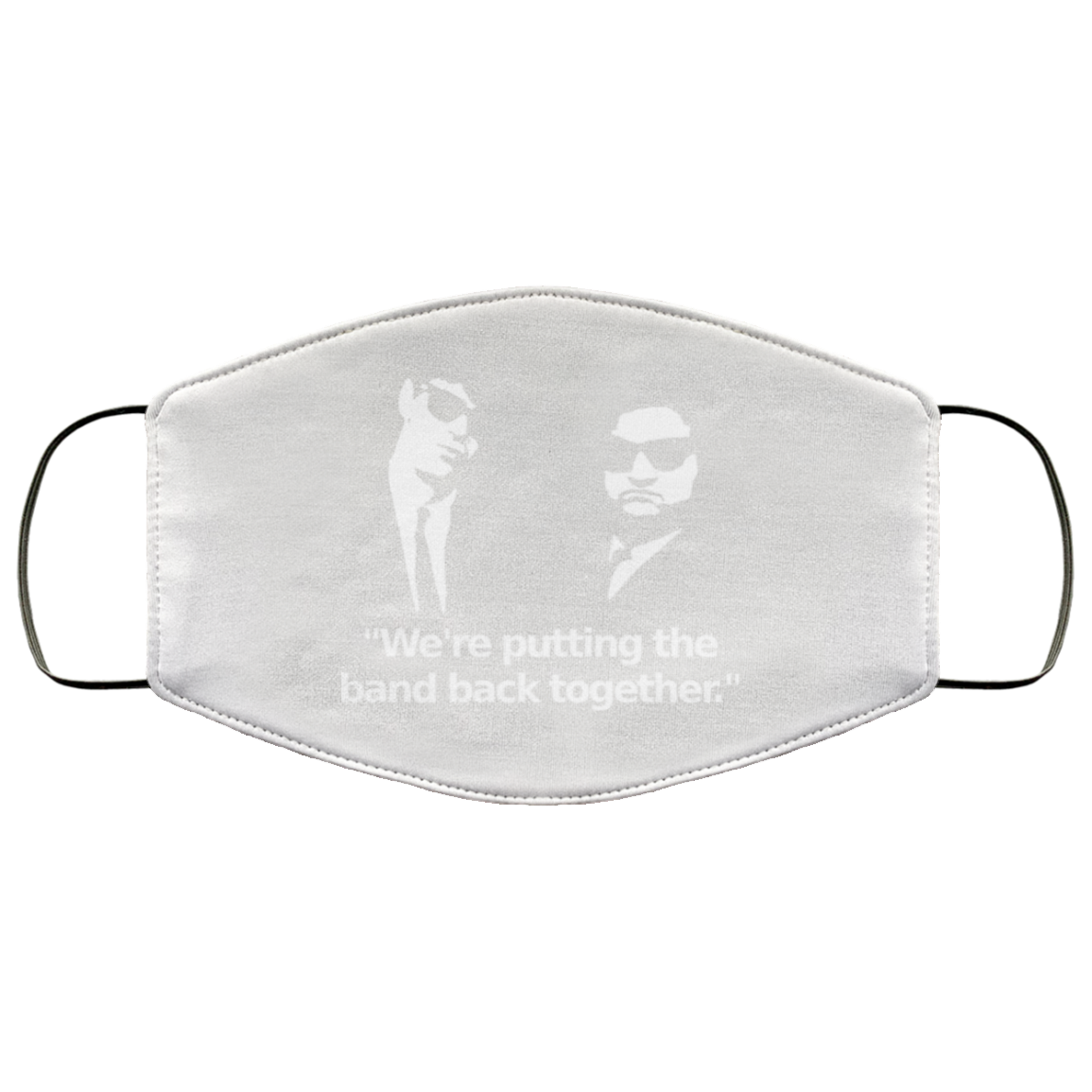 We’re Putting The Band Back Together – Elwood Blues Face Mask