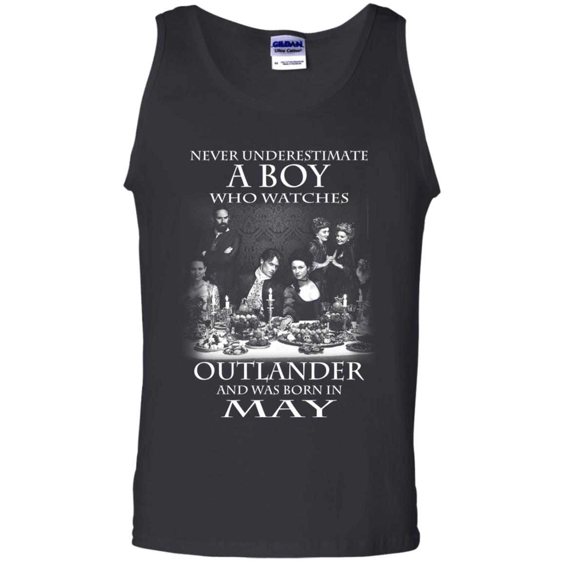 A Boy Who Watches Outlander And Was Born In May T-Shirts, Hoodie, Tank