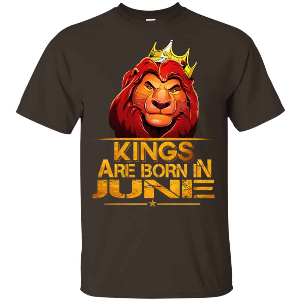 Lion King Are Born In June Shirt, Hoodie, Tank