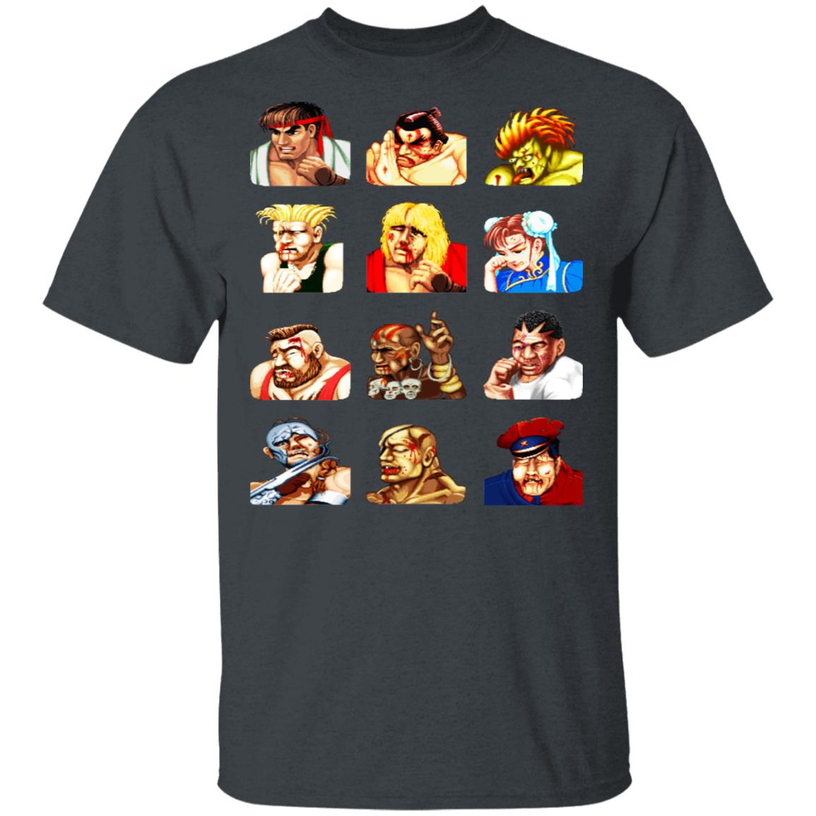 Street Fighter 2 Continue Faces Shirt, Hoodie, Tank