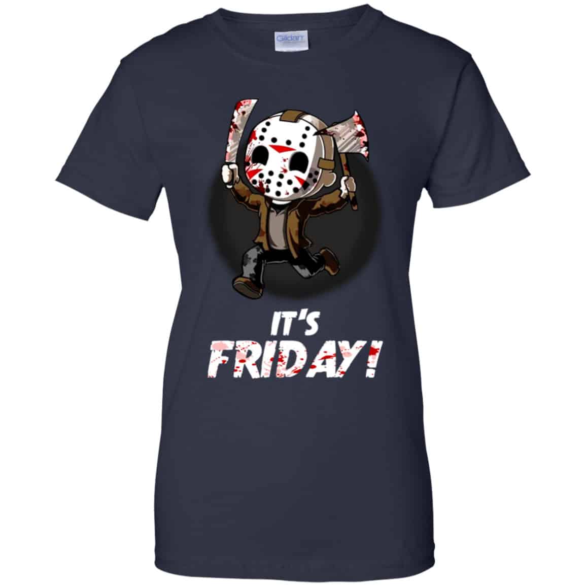 It’s Friday Funny Halloween Horror Graphic Shirt, Hoodie, Tank