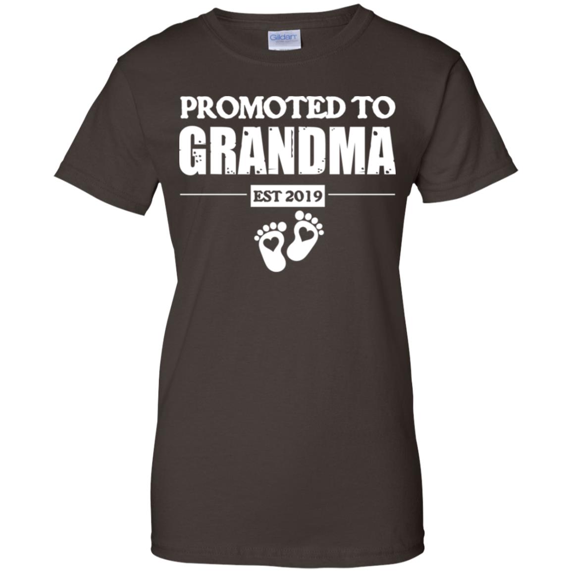 Promoted To Grandma Est 2019 T-Shirts, Hoodie, Tank