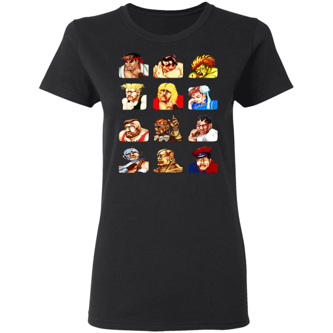Street Fighter 2 Continue Faces Shirt, Hoodie, Tank
