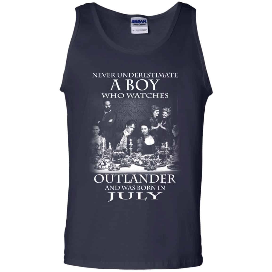 A Boy Who Watches Outlander And Was Born In July T-Shirts, Hoodie, Tank