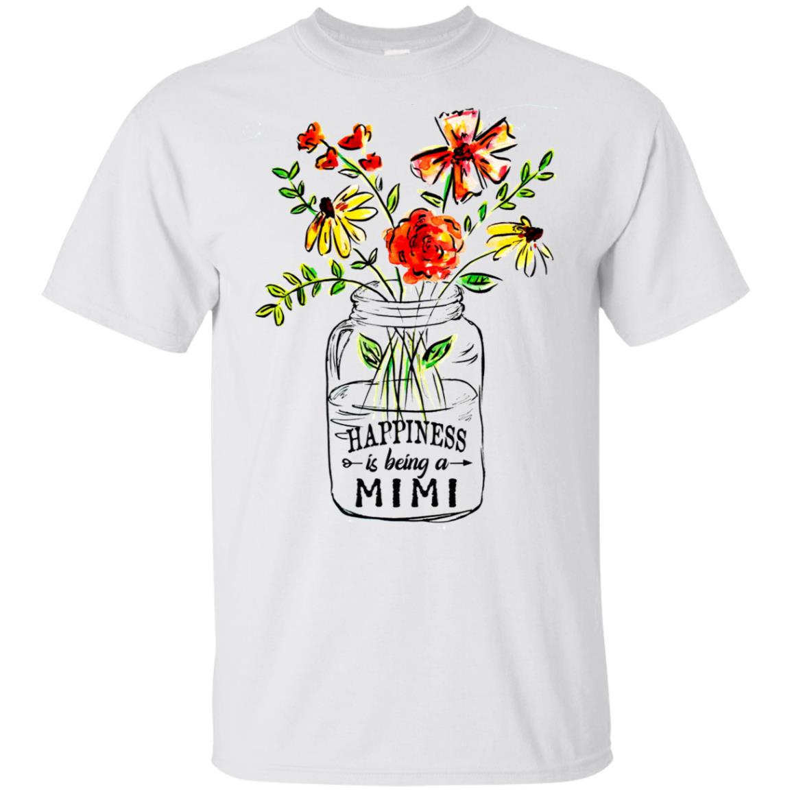 Happiness Is Being A Mimi Flower T-Shirts, Hoodie, Tank