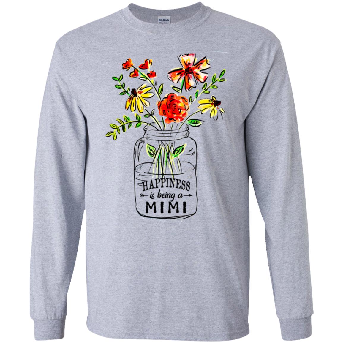 Happiness Is Being A Mimi Flower T-Shirts, Hoodie, Tank