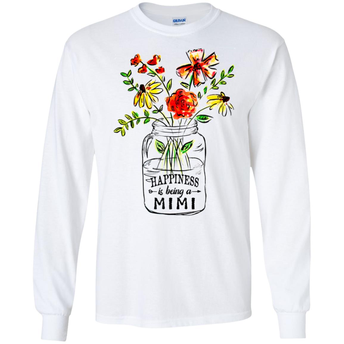 Happiness Is Being A Mimi Flower T-Shirts, Hoodie, Tank