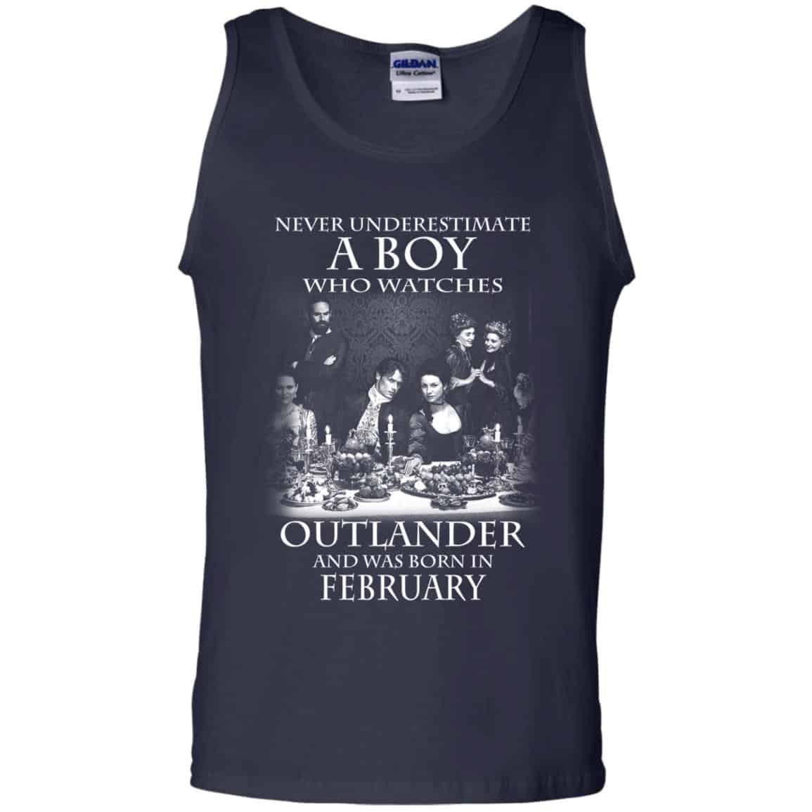 A Boy Who Watches Outlander And Was Born In February T-Shirts, Hoodie, Tank