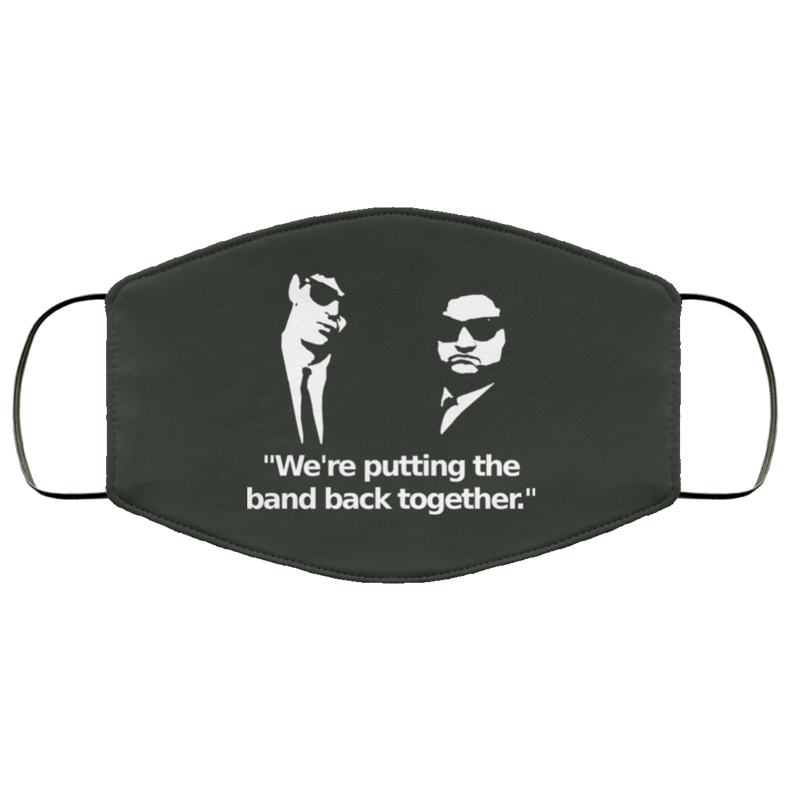 We’re Putting The Band Back Together – Elwood Blues Face Mask