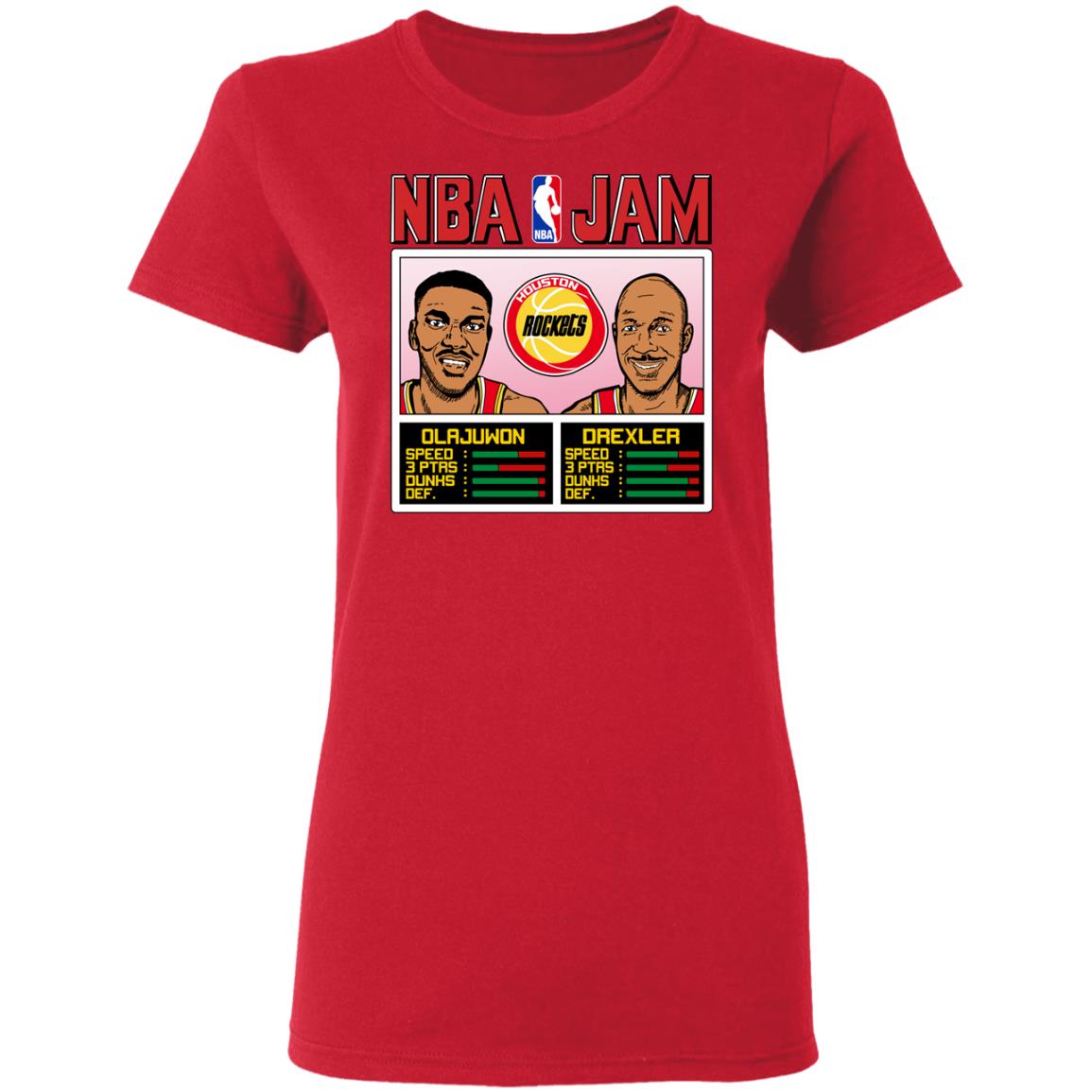NBA Jam Rockets Olajuwon And Drexler Shirt, Hoodie, Tank