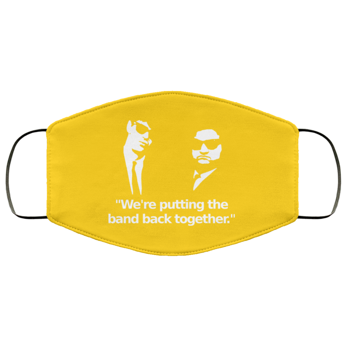 We’re Putting The Band Back Together – Elwood Blues Face Mask