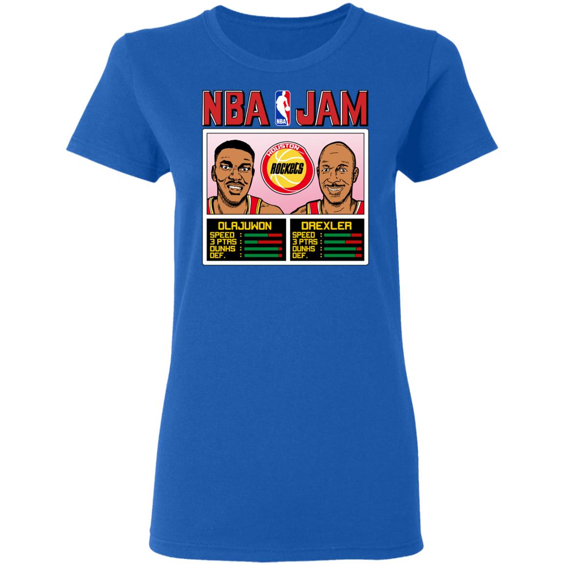 NBA Jam Rockets Olajuwon And Drexler Shirt, Hoodie, Tank