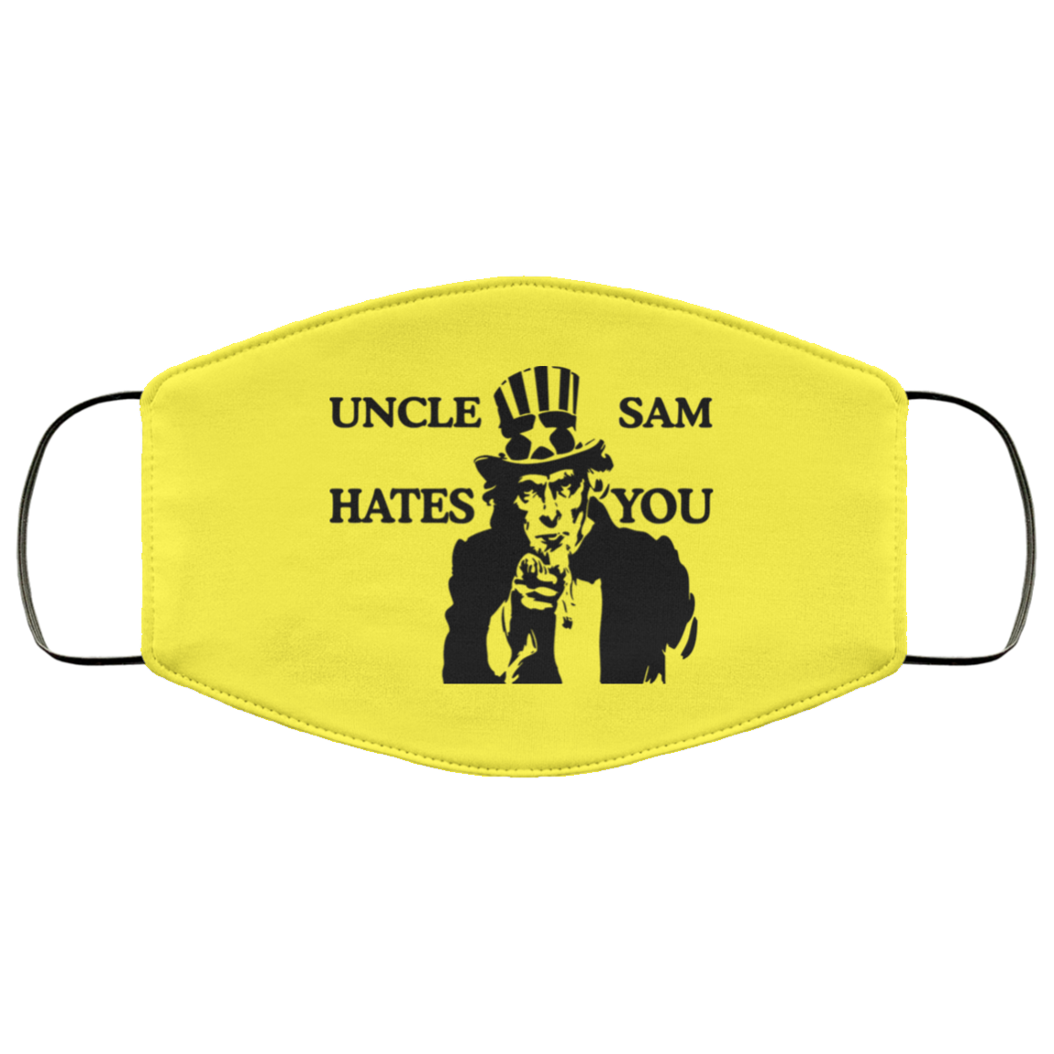 Uncle Sam Hates You Face Mask