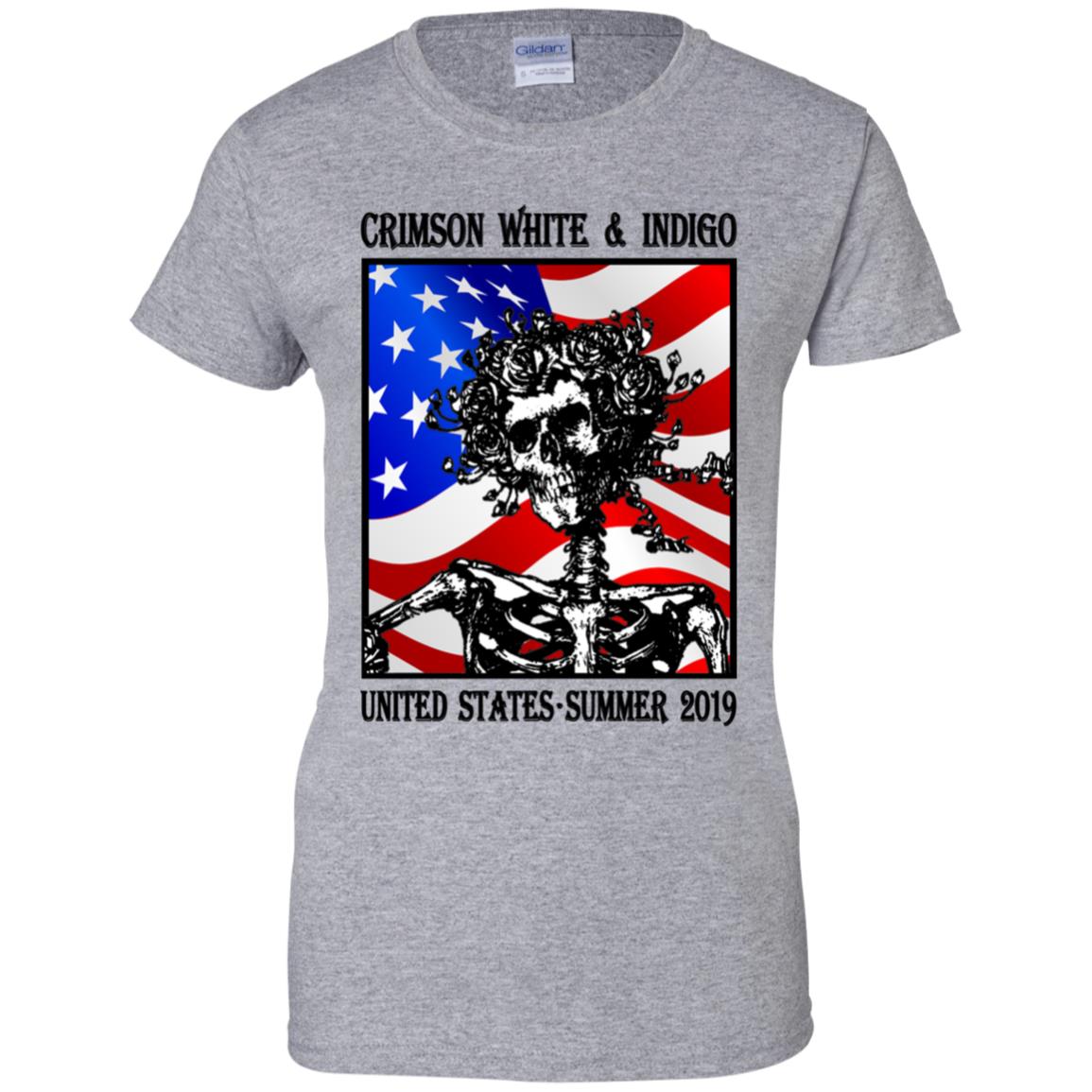 Crimson White & Indigo United States Summer 2019 T-Shirts, Hoodie, Tank