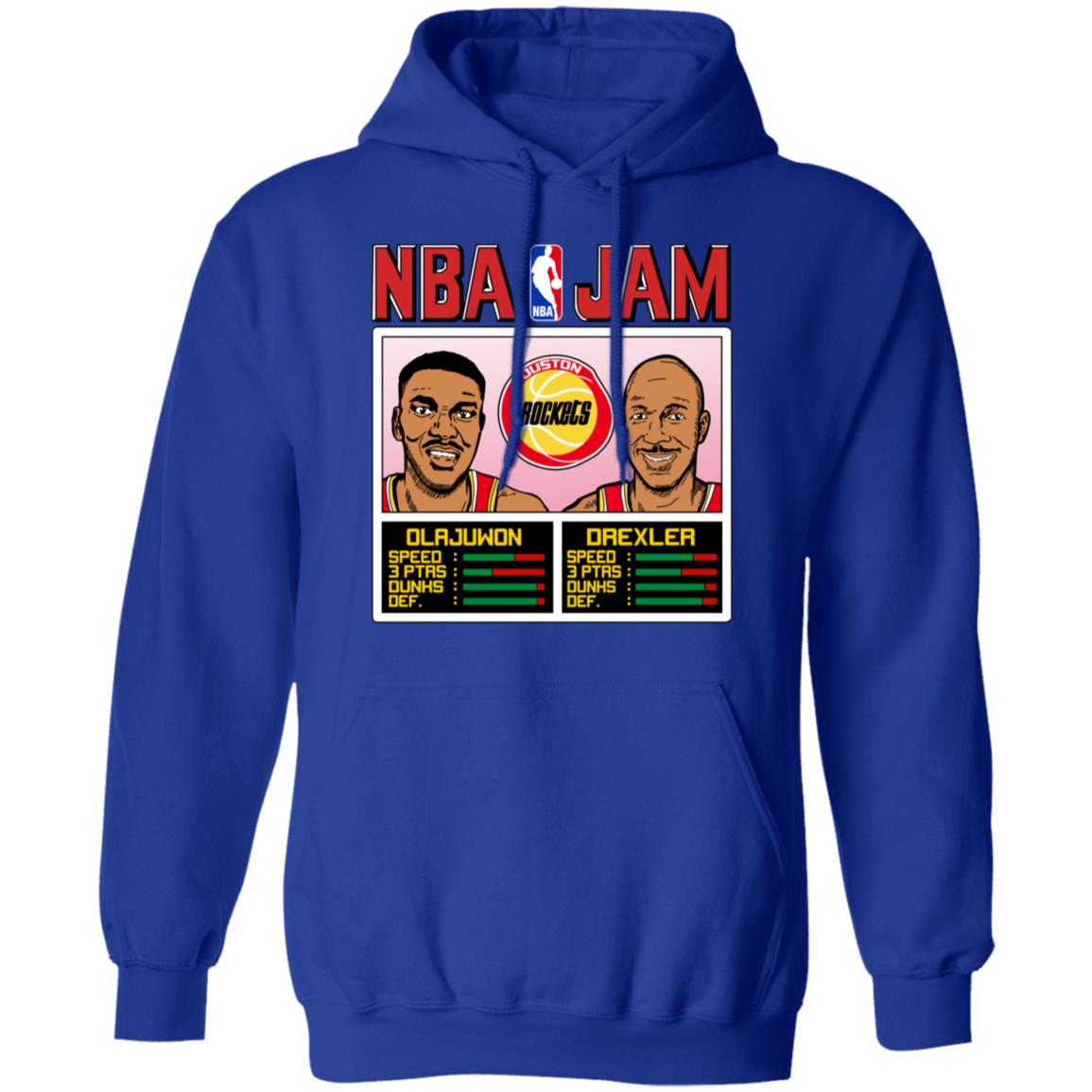 NBA Jam Rockets Olajuwon And Drexler Shirt, Hoodie, Tank