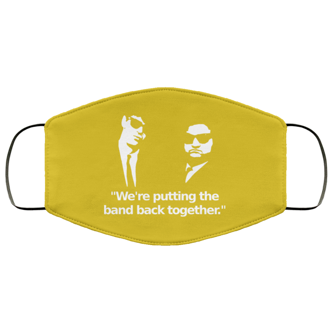 We’re Putting The Band Back Together – Elwood Blues Face Mask
